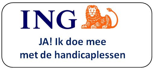 Ja ik doe mee met de handicaplessen