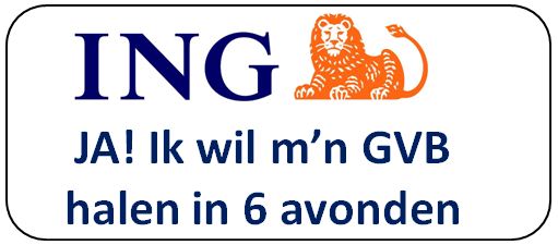Ja! Ik wil  m'n GVB halen in 6 avonden